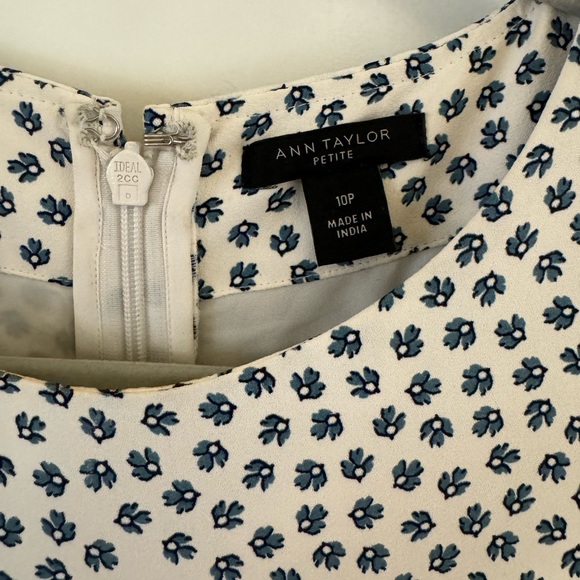 Ann Taylor Pleated Mini Dress - Picture 3 of 7